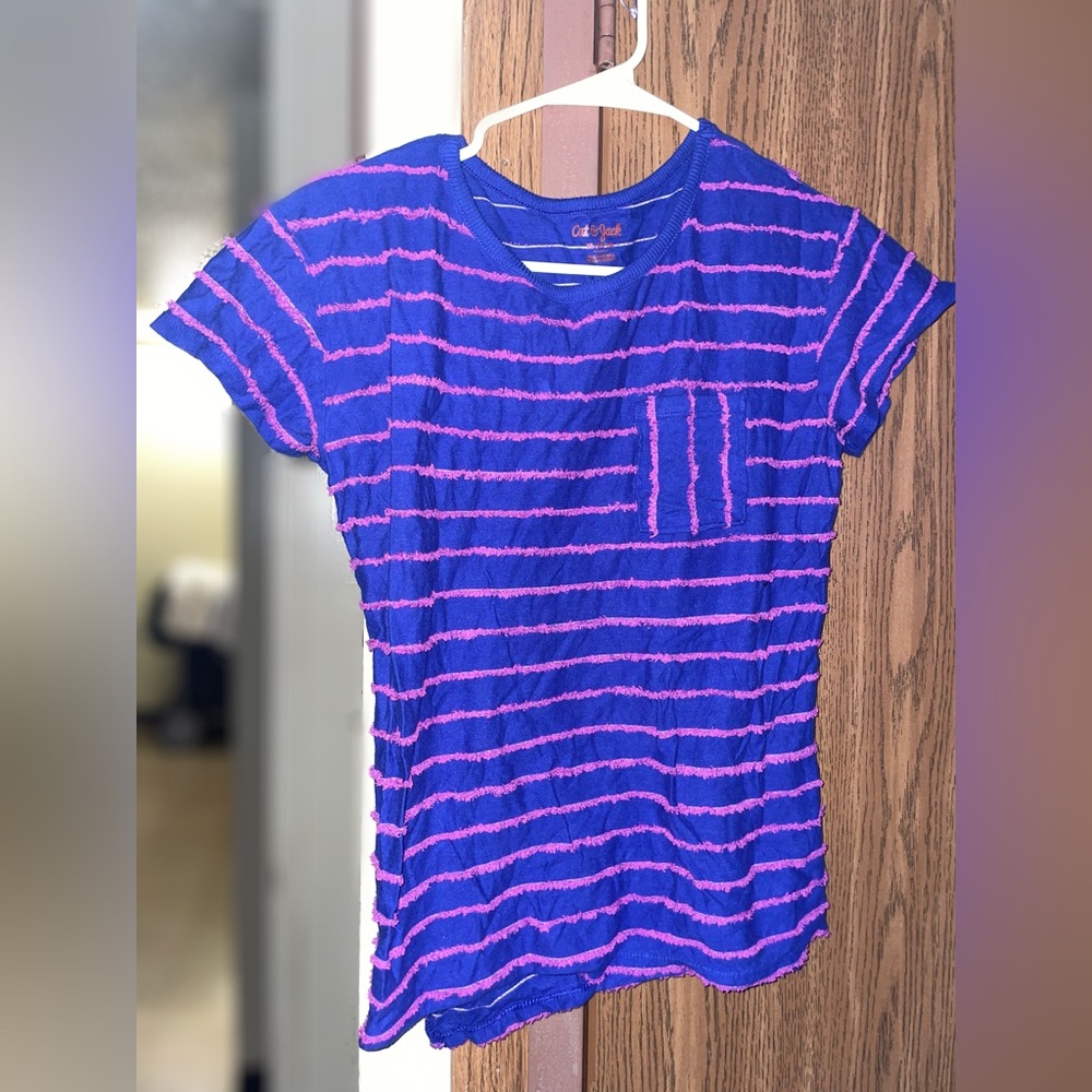 Cat & Jack Striped Tee (Girls)